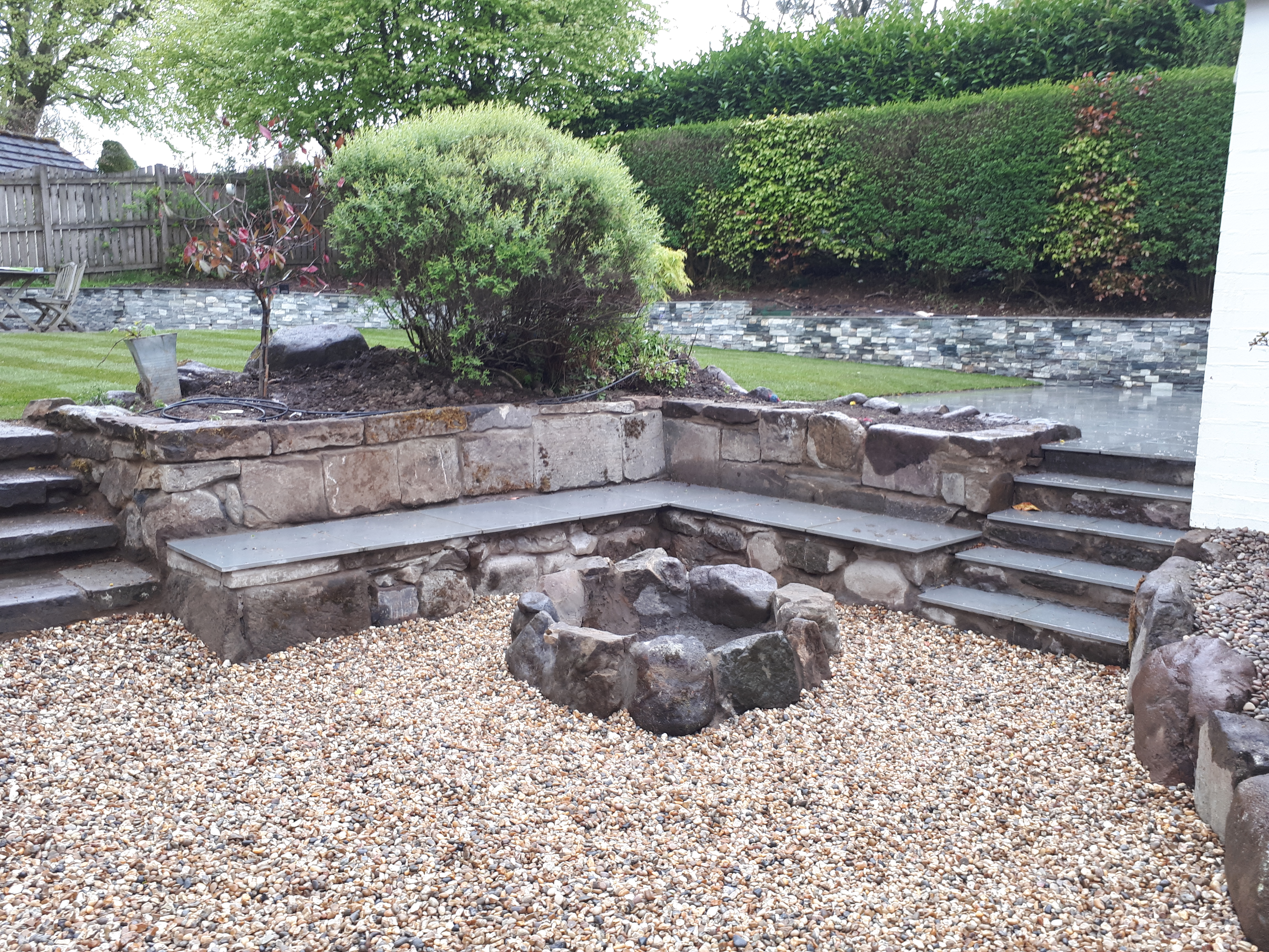 Bearsden landscape job